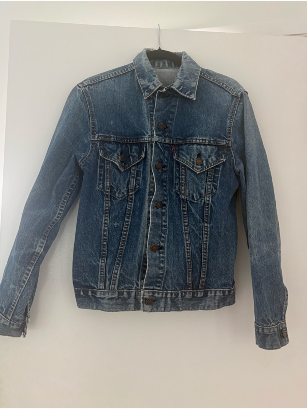 Vintage 1960s Big E Type III Levi’s Denim Trucker Jacket. - Picture 4 of 7